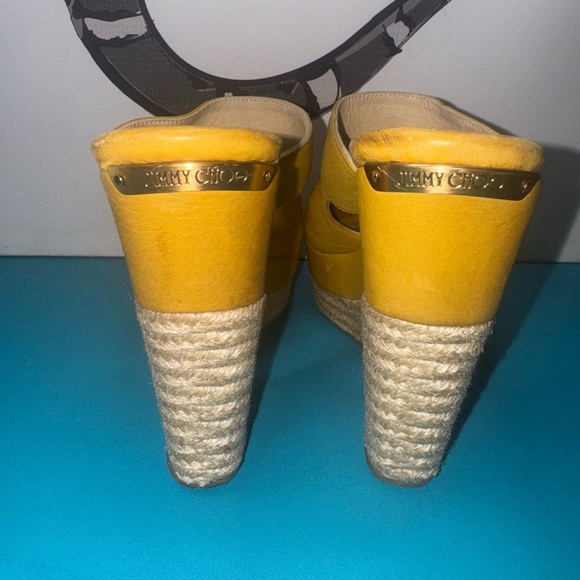 {Jimmy Choo} Wedge Heels size 37 - Picture 4 of 10